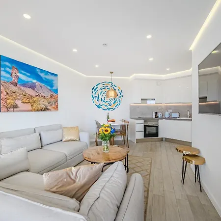 Blue Gold Escape - Ocean View, Airco, Heated Pool شقة *